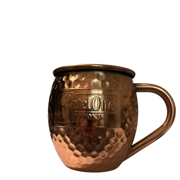 Ketel One Copper Moscow Mule Bar Vodka Mug – Hammered Copper Drinking Cup - Picture 2 of 4